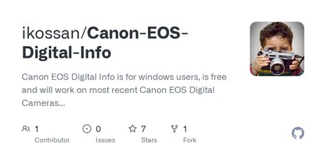 canon eos digital info|GitHub .